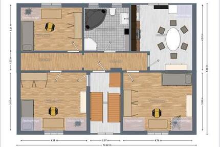 Wohnen auf Zeit Langenfeld (Rheinland) - 3 Zimmer, 75 m&sup2;, 450&euro; | Angebot:24552394