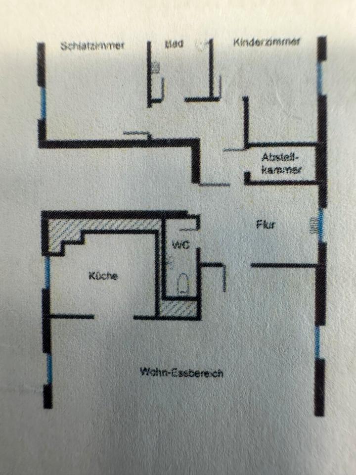 Attraktive 3-Zi DG-Whg. in SHA-Teurershof, EBK, TG,Balkon, Keller