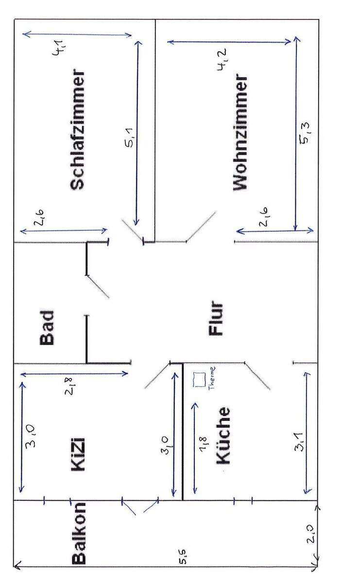 charmante 3- Raumwohnung mit Balkon und Stellplatz im Görlitzer Zentrum ! 3 zimmer