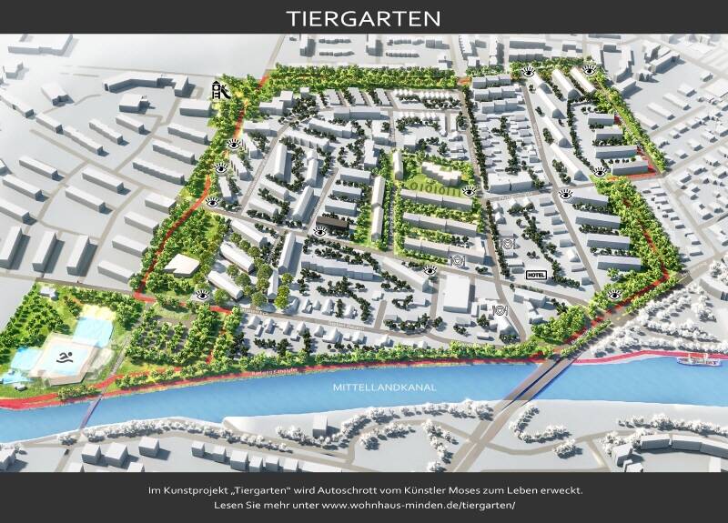 Etagenwohnung Minden Innenstadt - 3 Zimmer, 68 m&sup2;, 649&euro; | Angebot:26540121