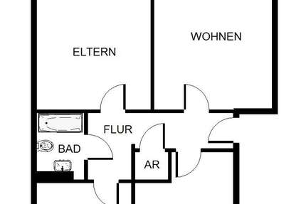 Wohnung Herne Holthausen - 3 Zimmer, 66 m&sup2;, 499&euro; | Angebot:26659330
