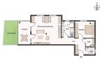 Terrassenwohnung Augsburg Bergheim - 2 Zimmer, 82 m&sup2;, 1.390&euro; | Angebot:26577861