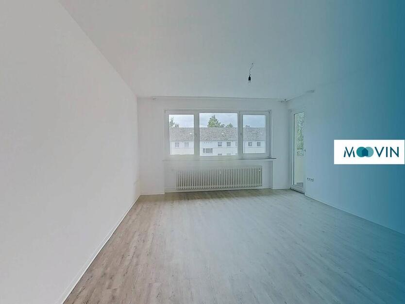 Toll geschnittene 3-Zimmer-Wohnung mit Balkon und Badewanne zimmer