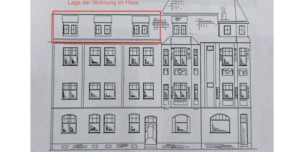 Dachgeschoßwohnung Staßfurt - 4 Zimmer, 75 m&sup2;, 425&euro; | Angebot:26022927