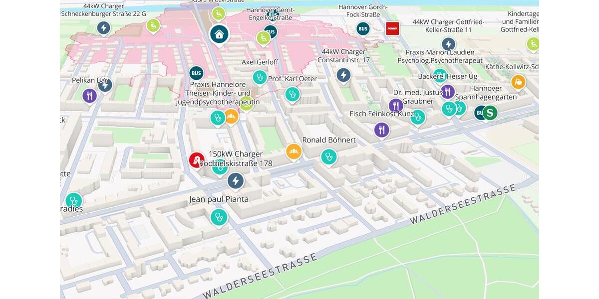 Etagenwohnung Hannover Vahrenwald-List - 4 Zimmer, 134 m&sup2;, 1.892&euro; | Angebot:25306596