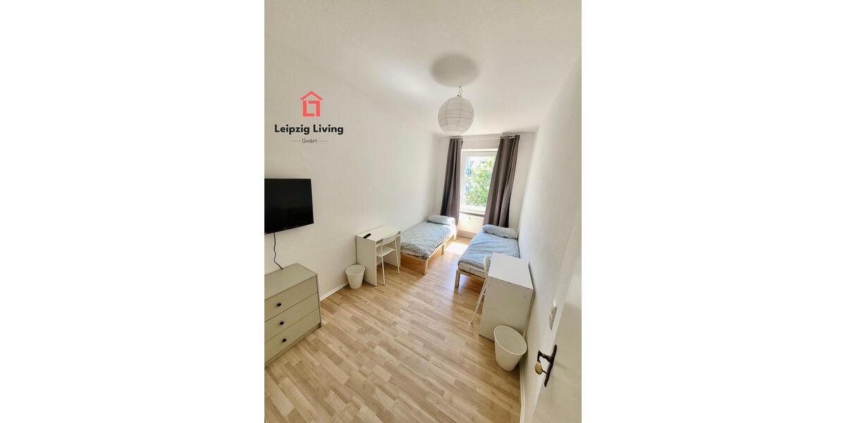 Wohnen auf Zeit Leipzig Nordost - 1 Zimmer, 60 m&sup2;, 315&euro; | Angebot:26689400