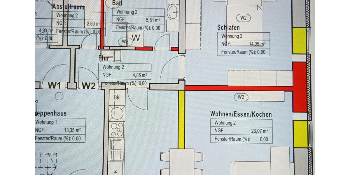 Erdgeschoßwohnung Wittlich - 2.5 Zimmer, 50 m&sup2;, 570&euro; | Angebot:26267794