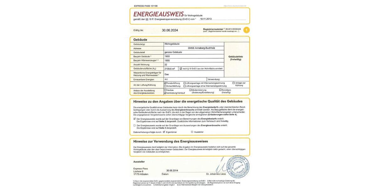 Dachgeschoßwohnung Annaberg-Buchholz Buchholz - 4 Zimmer, 101 m&sup2;, 475&euro; | Angebot:25340958