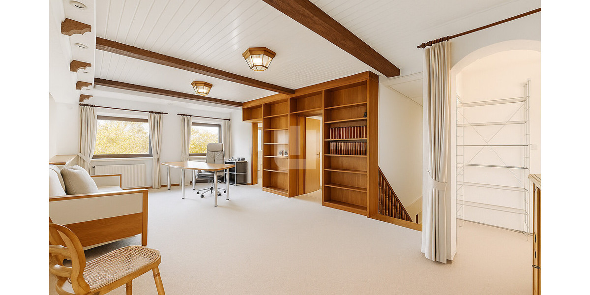 WINDISCH IMMOBILIEN - Einmaliges Architektenhaus in Ortsrandlage von Türkenfeld! 6 zimmer