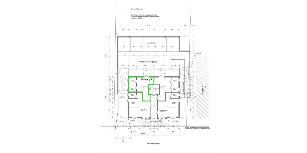 Etagenwohnung Bad Doberan - 2 Zimmer, 44 m&sup2;, 670&euro; | Angebot:24449631