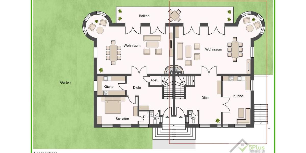 Doppelhaushälfte Eschweiler - 4 Zimmer, 210 m&sup2;, 1.100&euro; | Angebot:24612204