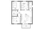 Dachgeschoßwohnung Königsmoos - 3 Zimmer, 70 m&sup2;, 1.035&euro; | Angebot:26619019