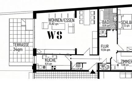 Wohnung Bremervörde - 3 Zimmer, 100 m&sup2;, 940&euro; | Angebot:27596414