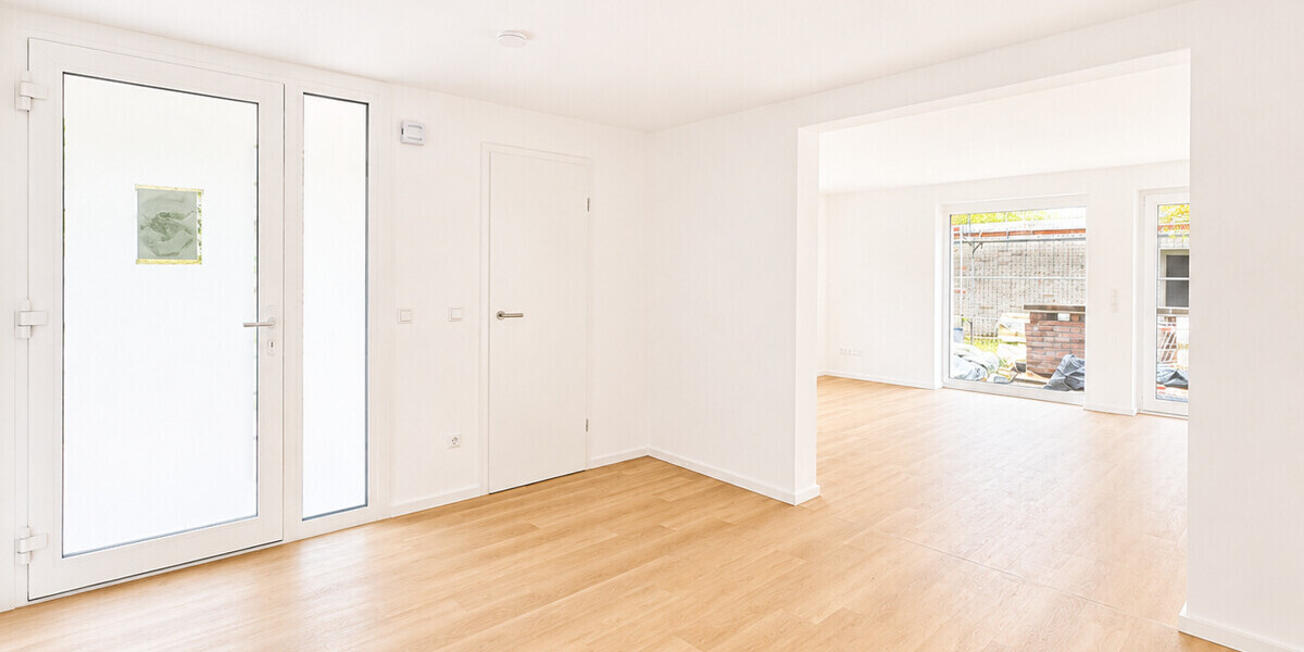 Exklusiver Erstbezug einer hochwertig kernsanierten Maisonettewohnung mit Privatteich & Terrasse - Maisonettenwohnung Münster / Albachten Albachten | Angebot:26621542