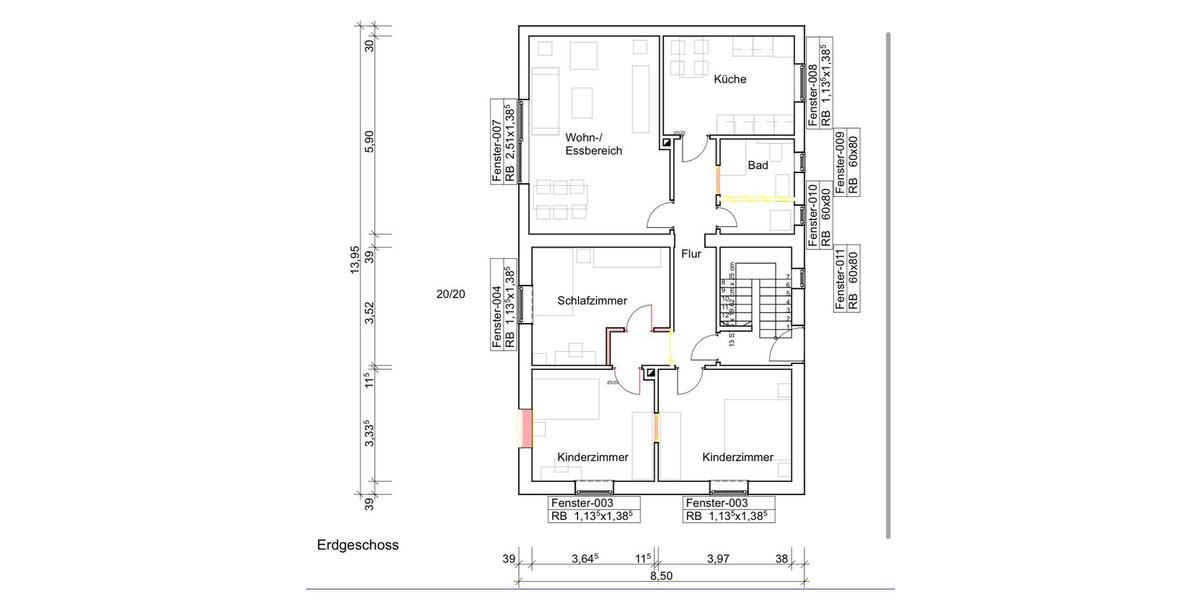 Erdgeschoßwohnung Saal an der Donau - 4 Zimmer, 1.057&euro; | Angebot:23101832