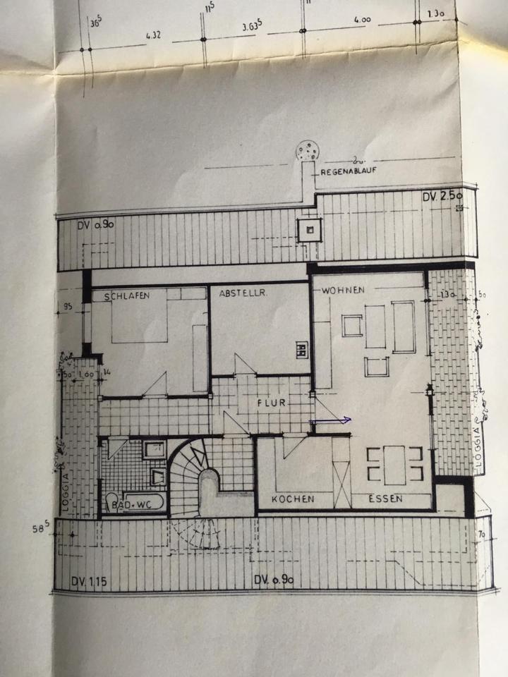 Gemütliche 3-Zimmer-Dachgeschosswohnung in Owingen zu vermieten zimmer