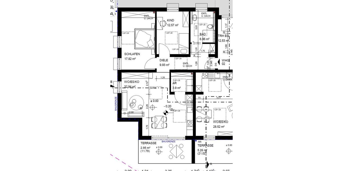 Erdgeschoßwohnung Schwalbach - 3 Zimmer, 87 m&sup2;, 1.175&euro; | Angebot:26293928