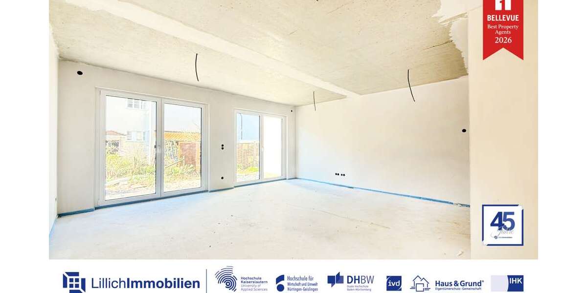 Etagenwohnung Kornwestheim - 2 Zimmer, 63 m&sup2;, 1.070&euro; | Angebot:26155081