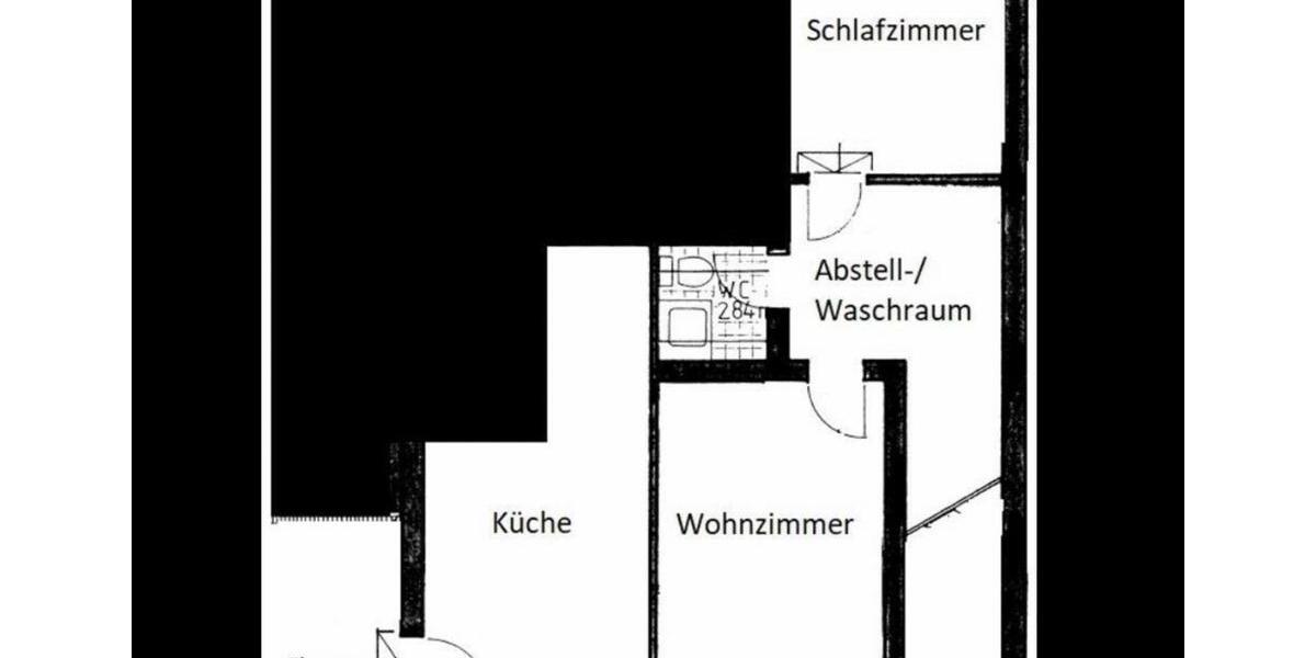 Erdgeschoßwohnung Wadgassen - 2 Zimmer, 60 m&sup2;, 500&euro; | Angebot:25994668