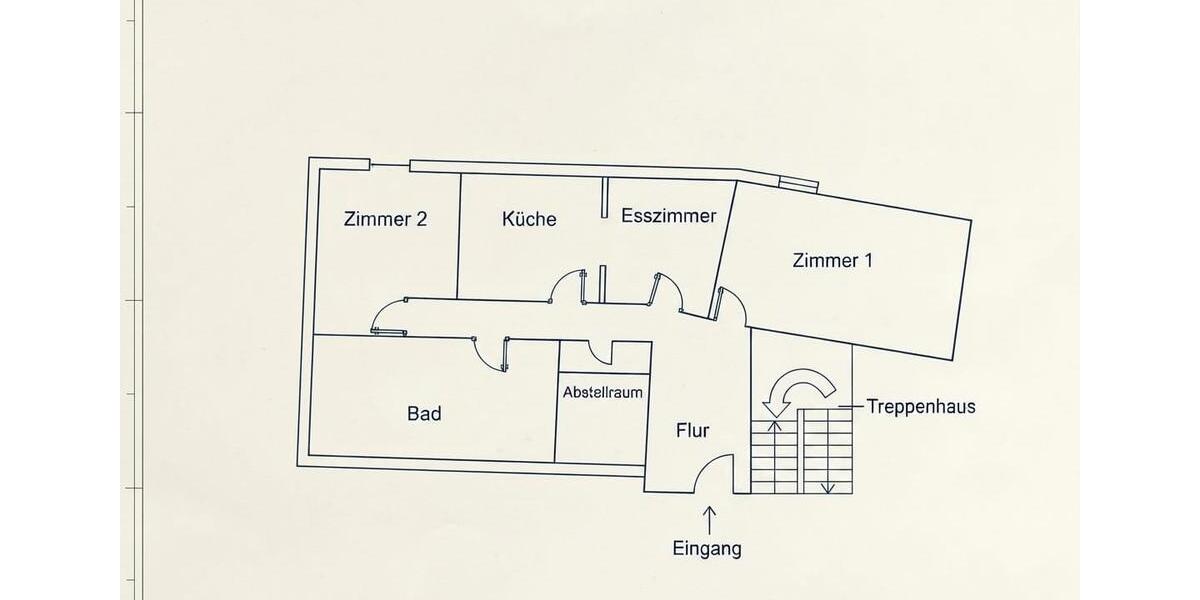 Dachgeschoßwohnung Nienburg (Weser) - 2.5 Zimmer, 80 m&sup2;, 840&euro; | Angebot:26123831