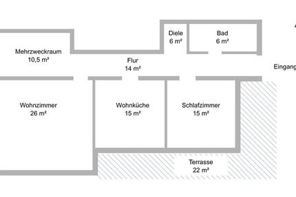 Wohnung Zwiesel - 3 Zimmer, 88 m&sup2;, 600&euro; | Angebot:24378256