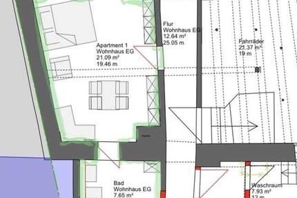 Wohnung Dettelbach - 1 Zimmer, 29 m&sup2;, 600&euro; | Angebot:26044249