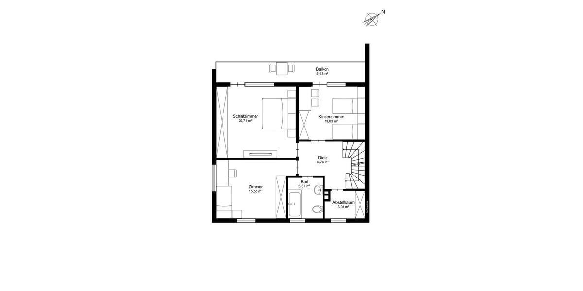 Doppelhaushälfte Neuenburg am Rhein - 5.5 Zimmer, 155 m&sup2;, 2.000&euro; | Angebot:25862587