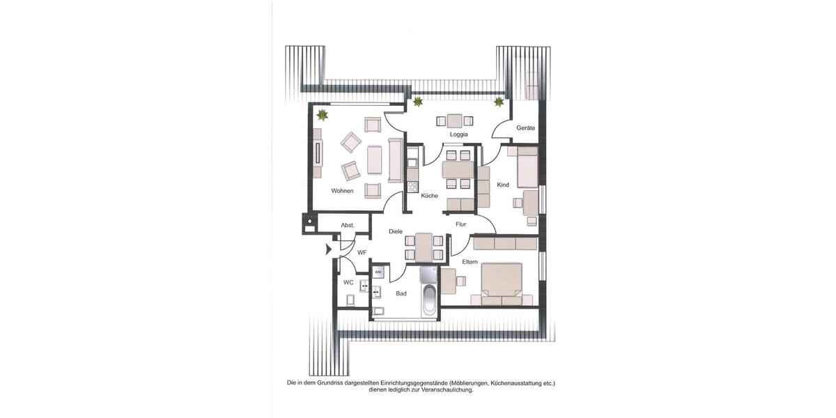 Dachgeschoßwohnung Fredenbeck - 3 Zimmer, 88 m&sup2;, 835&euro; | Angebot:24885810