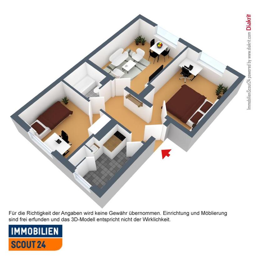 Moderne 3-Zimmer-Wohnung in Wuppertal Elberfeld - Zentral in der Nähe des Hauptbahnhofs zimmer