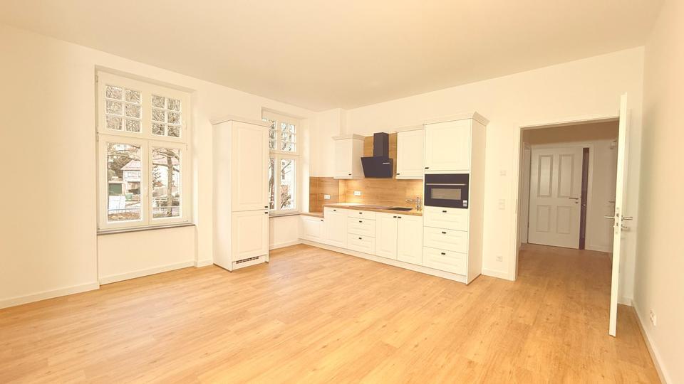 51m² AltbauWohnung, 2 Zimmer + EBK + Süd-GartenTerrasse (Sellin)