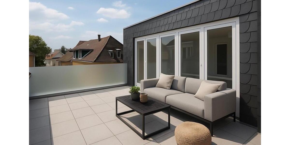 Traumhafte Dachgeschosswohnung mit großer Dachterrasse in Dresden 5 zimmer
