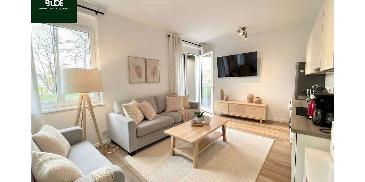 Etagenwohnung Würzburg Frauenland - 3 Zimmer, 71 m&sup2;, 1.137&euro; | Angebot:26065664