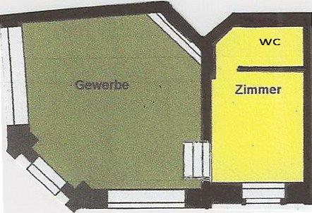 Etagenwohnung Meißen - 1 Zimmer, 29 m&sup2;, 188&euro; | Angebot:26149056