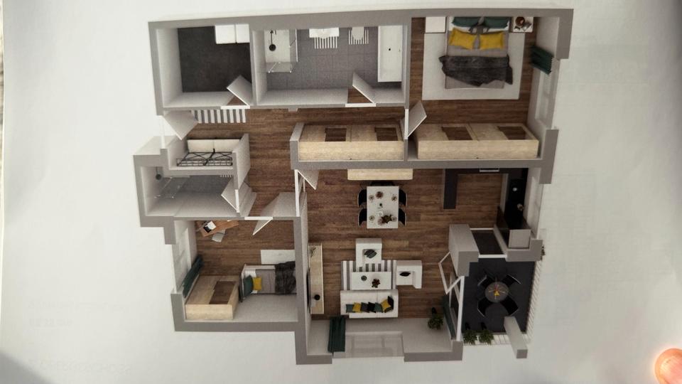 Etagenwohnung Bad Hersfeld - 3 Zimmer, 108 m&sup2;, 1.590&euro; | Angebot:26547125
