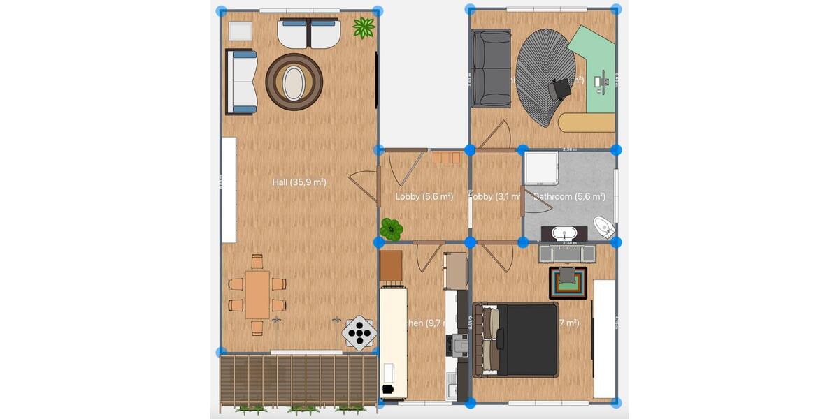 Etagenwohnung Wesel - 3.5 Zimmer, 90 m&sup2;, 950&euro; | Angebot:26413780