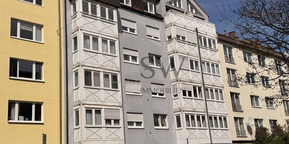 Etagenwohnung Nürnberg Lichtenhof - 2 Zimmer, 60 m&sup2;, 625&euro; | Angebot:26141287