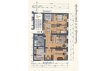 Grundriss Änderung 4 Zimmer Wohnung Altstadt Schelfstadt - Etagenwohnung Schwerin Schelfstadt | Angebot:26178951