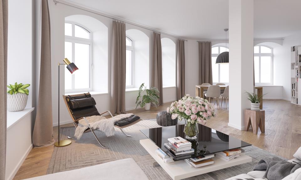 Etagenwohnung Ebersbach-Neugersdorf Neugersdorf - 3 Zimmer, 100 m&sup2;, 450&euro; | Angebot:24653942