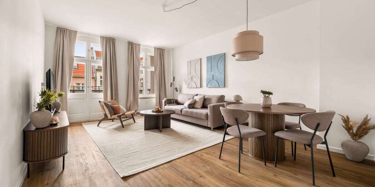 Wohnung zum Mieten in Berlin 1.278 € 67 m² 2 zimmer