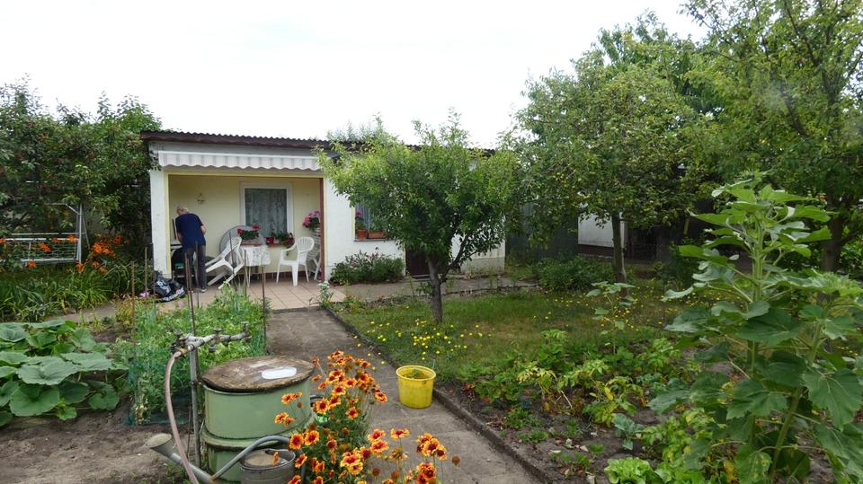 Garten in Lübben abzugeben ,massive Laube, 2 zimmer