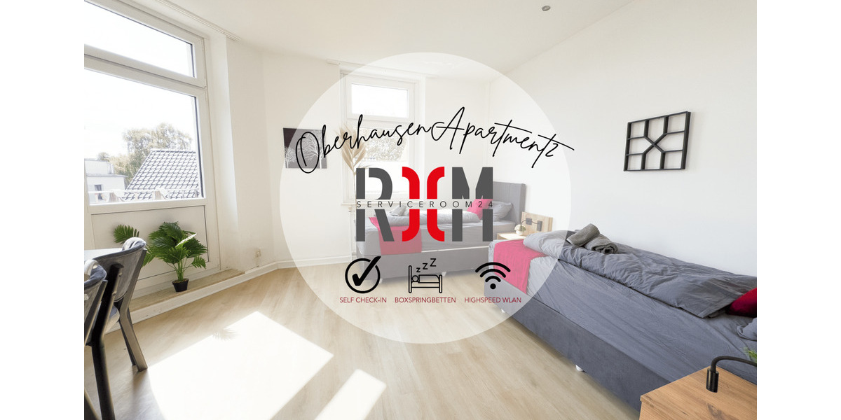 Monteurzimmer - FerienwohnungApartment in Oberhausen (In der nähe von Düsseldorf, Essen, Duisburg) 9 zimmer