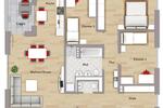 Etagenwohnung Leonberg - 4 Zimmer, 101 m&sup2;, 1.872&euro; | Angebot:23714100