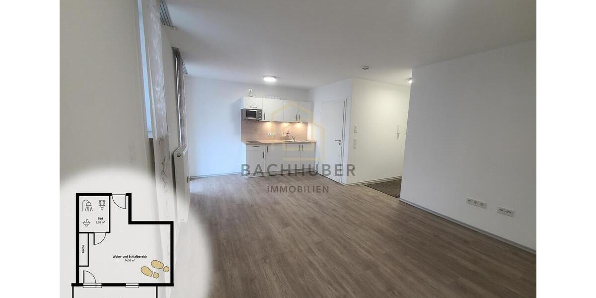 Etagenwohnung Nabburg - 1 Zimmer, 30 m&sup2;, 465&euro; | Angebot:23908253