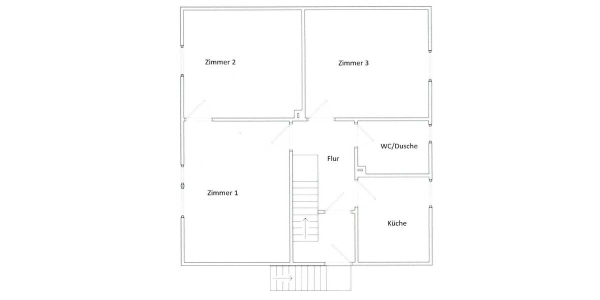 Etagenwohnung Schramberg - 3 Zimmer, 59 m&sup2;, 550&euro; | Angebot:23551427