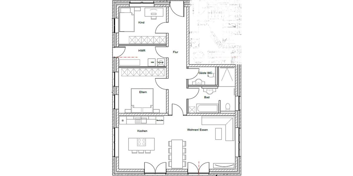 Erdgeschoßwohnung Warendorf - 3 Zimmer, 114 m&sup2;, 1.508&euro; | Angebot:26055116