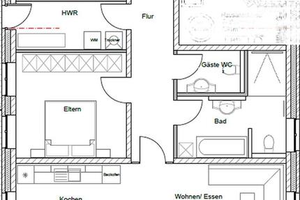 Wohnung Warendorf - 3 Zimmer, 114 m&sup2;, 1.508&euro; | Angebot:26055116