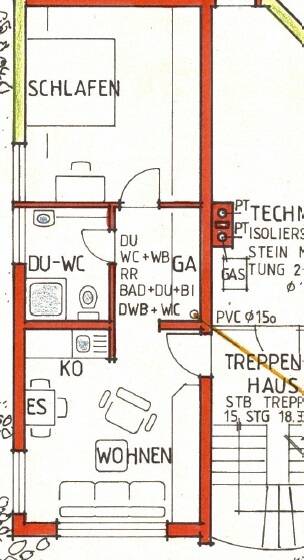 Etagenwohnung Schramberg Sulgen - 2 Zimmer, 44 m&sup2;, 420&euro; | Angebot:26161320