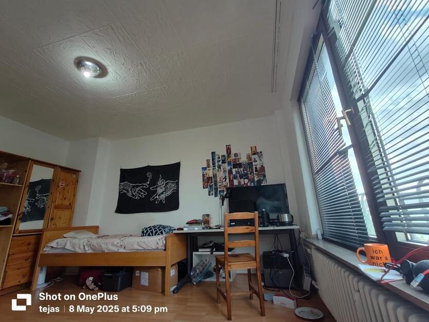 Vollmöbliertes Zimmer im Dortmunder Stadtzentrum – Anmeldung mög