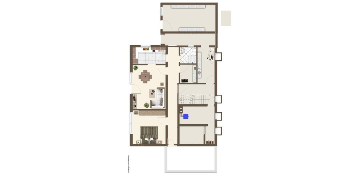 Erdgeschoßwohnung Epfendorf - 2 Zimmer, 55 m&sup2;, 500&euro; | Angebot:25311582