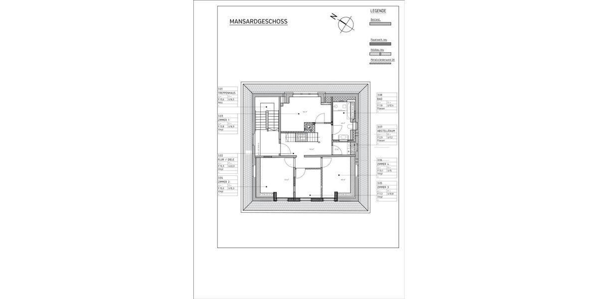 Maisonettenwohnung Karlsruhe Durlach - 5 Zimmer, 113 m&sup2;, 2.150&euro; | Angebot:25926117